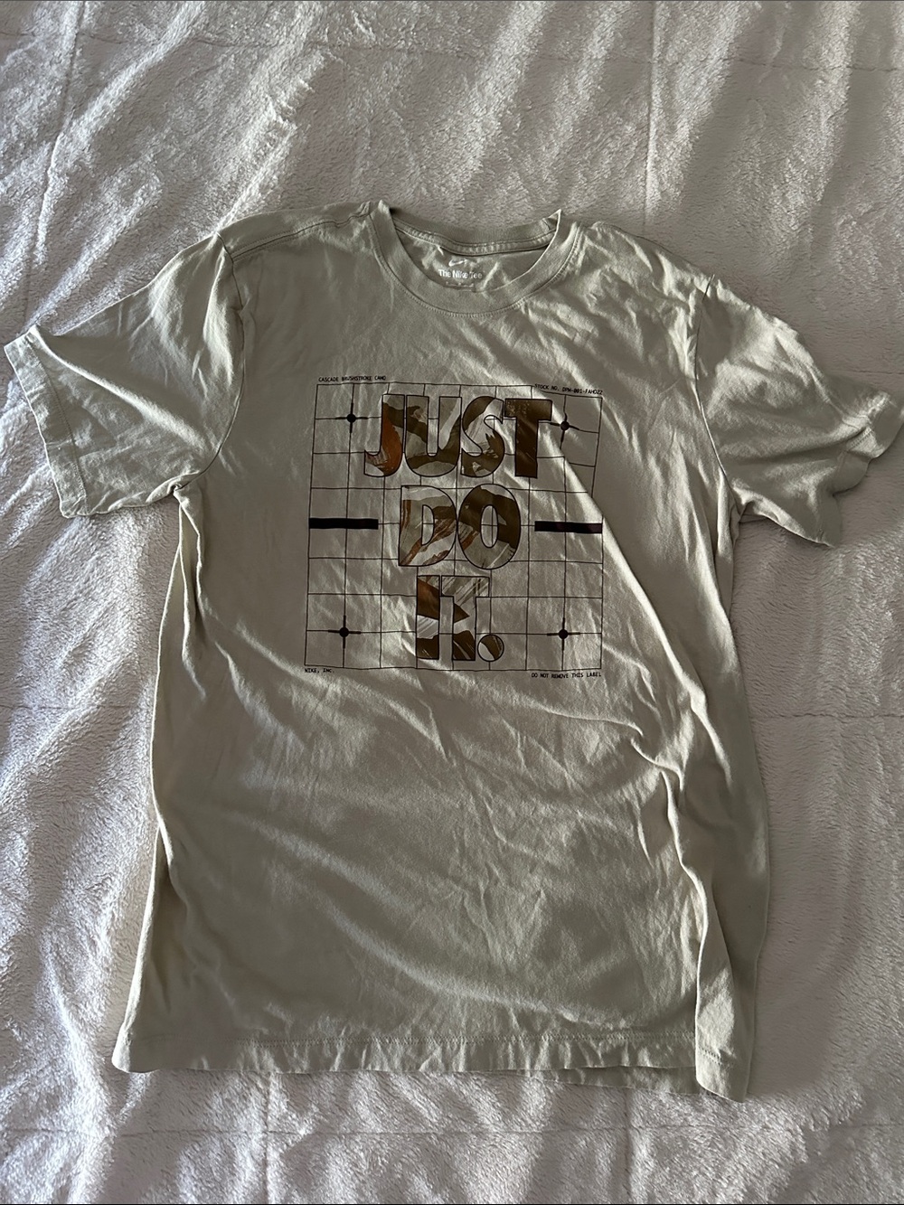 Nike Cream Short-Sleeve T-Shirt